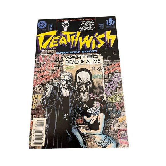 DC Deathwish #3 Milestone Blaustein Williams Palmiotti 1994 - Picture 2 of 9